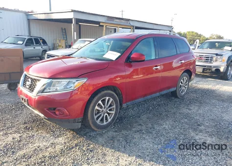 2016 Nissan Pathfinder Platinum/S/Sl/Sv z USA, uszkodzony, nr VIN 5N1AR2MM6GC605082